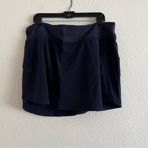 Outdoor Voice Women’s Hudson 4” Mini Skort size XXXL Navy Blue NWT - Picture 3 of 7